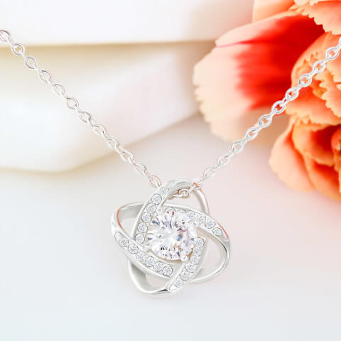 Love Knot Necklace- To My Soulmate